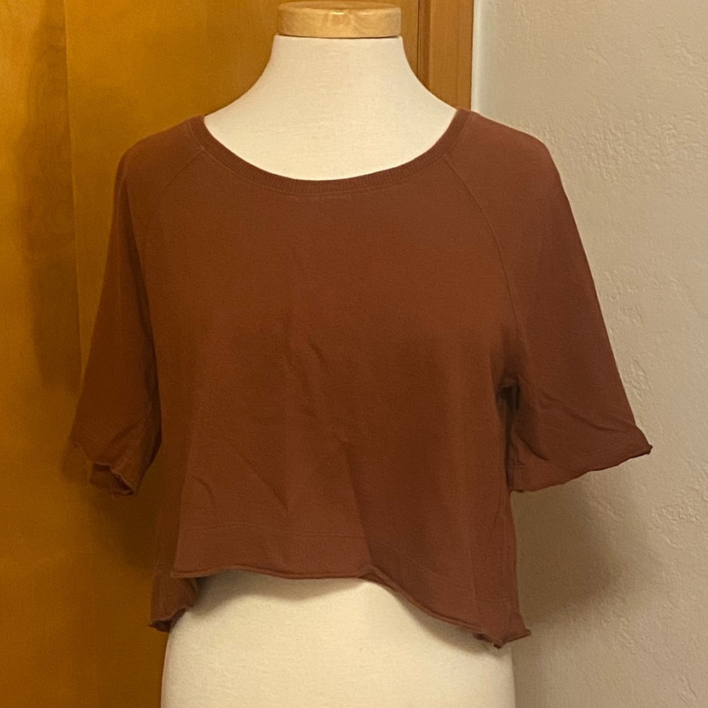 Free People - Open Back Crop Top